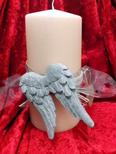 Kerze Mit Flügeln
